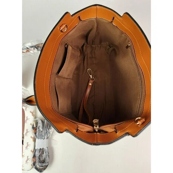 Hand Shoulder Crossbody Bag Animal Horse Design equestrian - Picture 12 of 12